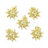 Brass Micro Pave Cubic Zirconia Pendants KK-E068-VB427-2