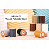 Waxed Polyester Cord YC-TA0001-02B-19