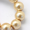 Baking Painted Glass Pearl Bead Strands X-HY-Q003-3mm-42-3