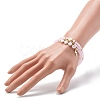 Glass Beads Stretch Bracelets Sets BJEW-JB06575-01-3
