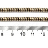 Electroplated Synthetic Non-magnetic Hematite Beads Strands G-I364-I01-01C-4