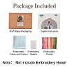 Embroidery Starter Kits DIY-P077-066-2