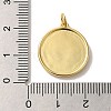 Brass Enamel Pendants KK-U027-17G-06-3