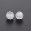 Frosted Acrylic Beads X-FACR-Q006-8mm-01-3