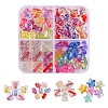 91Pcs 4Style Transparent Acrylic Beads TACR-YW0001-48-1