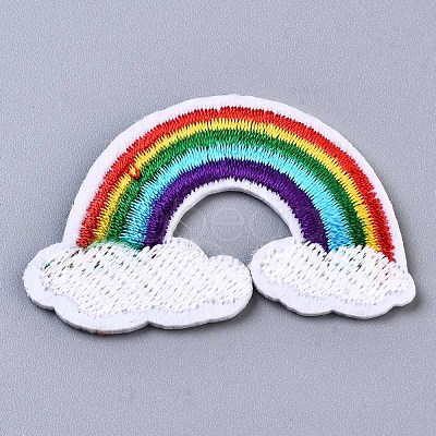 Rainbow Appliques DIY-S041-064-1