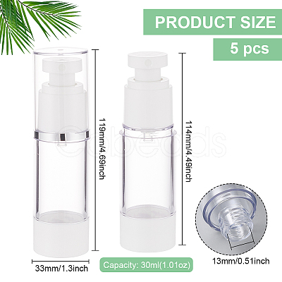 Plastic Empty Refillable Spray Bottles AJEW-WH0258-868A-1