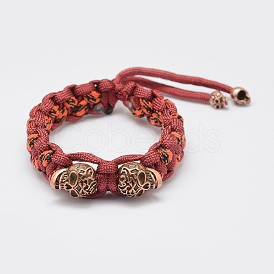 Nylon Cord Bracelets BJEW-P199-09-1