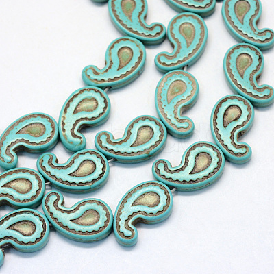 Synthetic Turquoise Bead Strands X-TURQ-S282-38A-1