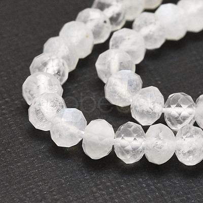 Natural Rainbow Moonstone Beads Strands G-E569-H07-1