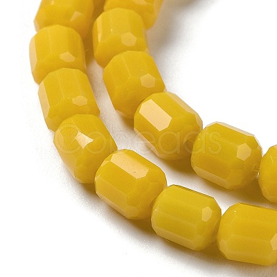 Opaque Glass Beads Strands GLAA-G112-03P-1