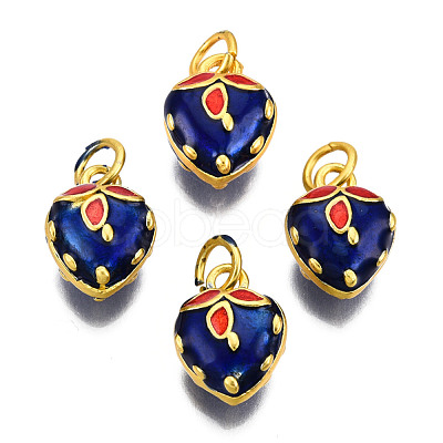 Alloy Enamel Charms ENAM-N056-038C-1