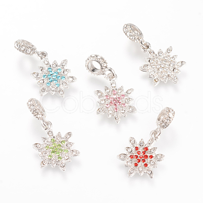 Alloy European Dangle Charms MPDL-S054-M-1