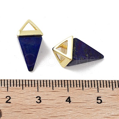 Natural Lapis Lazuli Pendants G-A222-02G-06-1