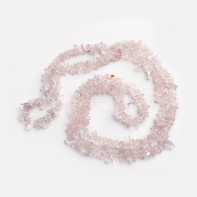 Natural Rose Quartz Beads Strands G-D0002-C44-1