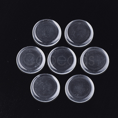 Transparent Glass Cabochons GGLA-Q043-01-1