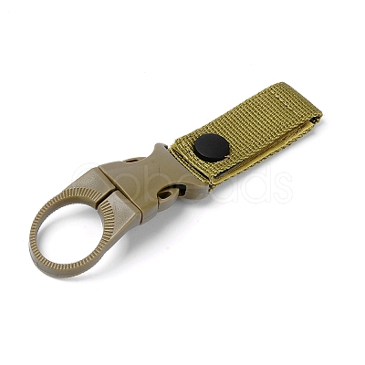 Nylon Hanging Bottle Buckle Clip Carabiner TOOL-WH0132-50B-1