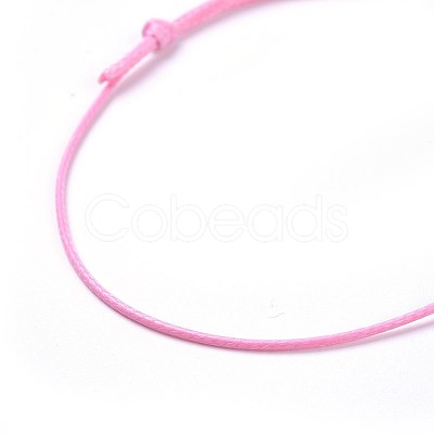 Eco-Friendly Korean Waxed Polyester Cord Bracelet Making BJEW-JB04256-08-1