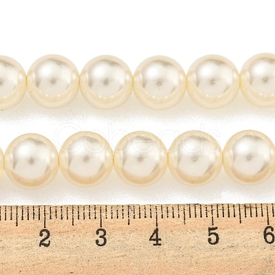 Glass Pearl Beads Strands HY-G002-01E-02-1