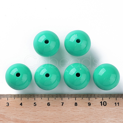 Opaque Acrylic Beads MACR-S370-C20mm-28-1