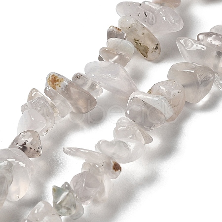 Natural Chalcedony Beads Strands G-M205-83-1