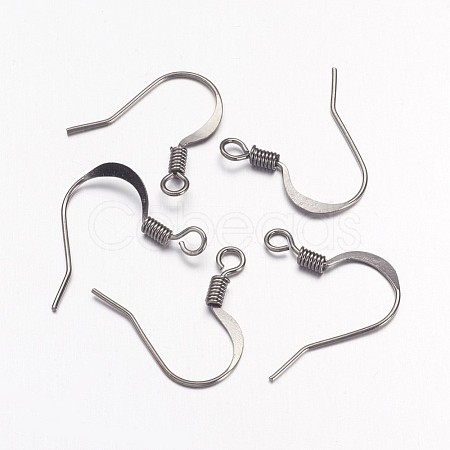 Brass French Earring Hooks X-KK-Q366-B-NF-1