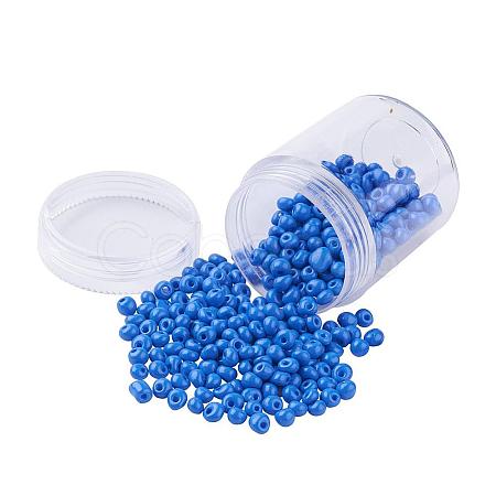 Opaque Glass Seed Beads SEED-JP0004-A10-1