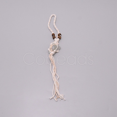 Irregular Gemstone Hanging Pendant Decoration HJEW-TAC0001-10E-1