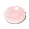 Natural Rose Quartz Worry Stone for Anxiety, Flower, 38x38x7mm