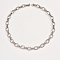 Non-Tarnish Stainless Steel Oval Link Chain Necklacces, Stainless Steel Color, 17.72 inch(45cm)