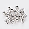 Tibetan Style Alloy Large Hole Barrel Beads, Antique Silver, Lead Free & Cadmium Free & Nickel Free, 8x8mm, Hole: 3.5mm