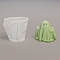 Halloween Ghost DIY Silicone Display Statue Molds, Portrait Sculpture Resin Casting Molds, Clay Craft Mold Tools, White, 80x100x80mm