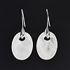 Natural Quartz Crystal Dangle Earrings EJEW-C119-04P-05-2