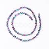 Non-Magnetic Synthetic Hematite Beads Strands G-D800-12F-2