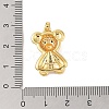 Brass Micro Pave Cubic Zirconia Pendants KK-E111-44D-G-3