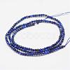 Natural Lapis Lazuli Beads Strands G-K182-2mm-04-2