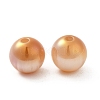 Iridescent Opaque Resin Beads RESI-Z015-01B-07-1