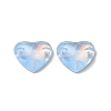 Mocha Effect Heart Shape Sew on Rhinestone GLAA-A024-05B-3