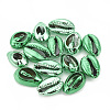 Electroplated Sea Shell Beads SSHEL-S258-06B-1