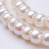 Natural Cultured Freshwater Pearl Beads Strands PEAR-P002-34-3