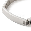 304 Stainless Steel Bracelets BJEW-I129-I-A-2