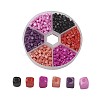 Cube Glass Seed Beads SEED-JP0003-05-1
