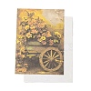 30Pcs 15 Styles Vintage Floral Scrapbook Paper Pads DIY-P083-A05-4