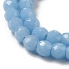 Synthetic Luminous Stone Beads Strands G-C086-01B-10-4