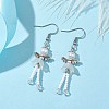 304 Stainless Steel Fairy Dangle Earrings EJEW-MZ00129-05-2