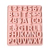 Number & Letter Cake DIY Food Grade Silicone Mold DIY-K075-09-3