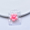 Flower Transparent Bag Pendants FIND-TAC0010-76-1