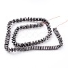 Non-magnetic Synthetic Hematite Beads Strands X-G-A140-24-2