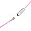 Stainless Steel Wire Necklace Cord DIY Jewelry Making X-TWIR-R003-03-2