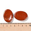 Oval Natural Red Jasper Worry Stone G-G104-01B-3